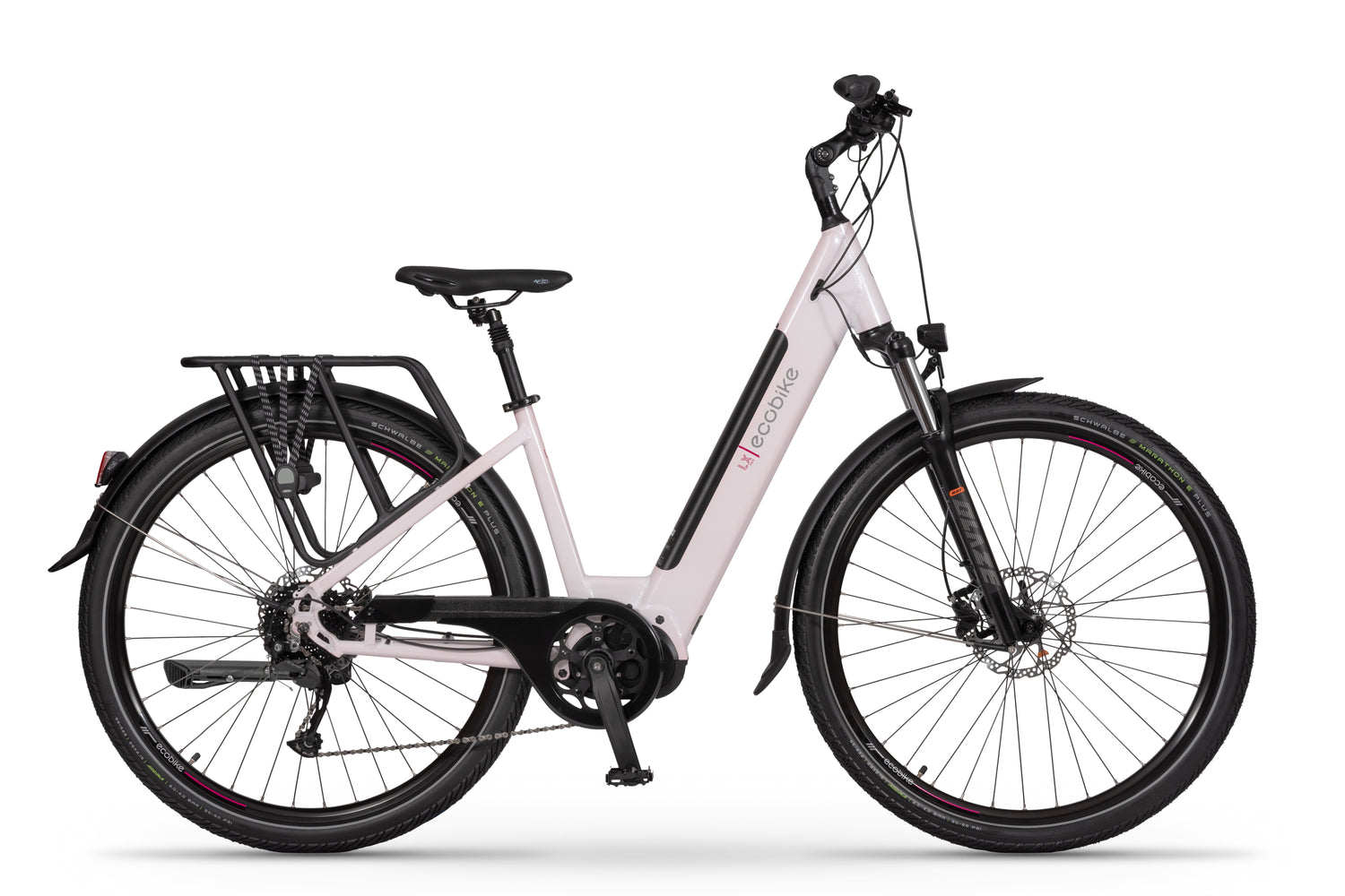 Electric Bike Ecobike LX300 White Rose