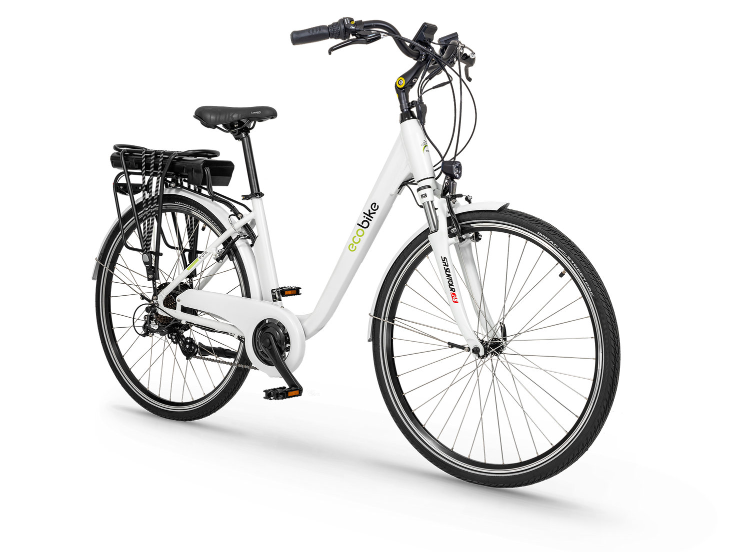 Electric bike Ecobike Traffic White Pro